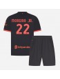 Otroški Nogometna dresi replika AC Milan Diego Moreira #22 Tretji 2026-27 Kratek rokav (+ hlače)
